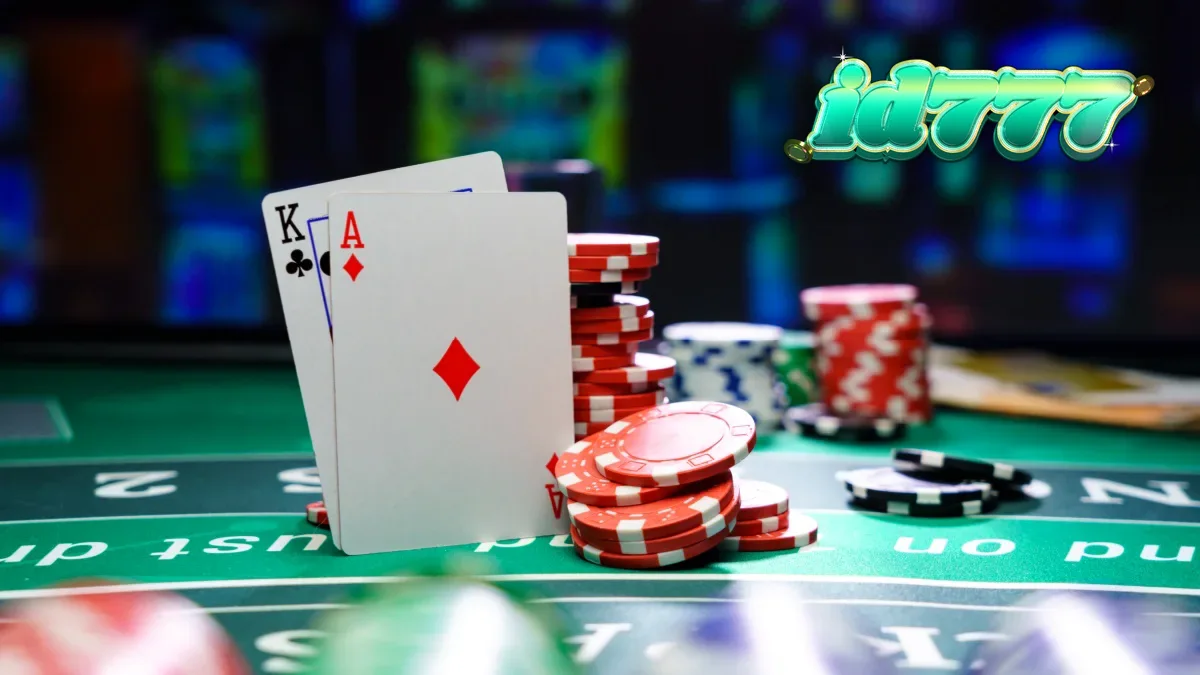 Tampilan meja Blackjack Live dari studio Triplex Amusnet dengan dealer profesional.